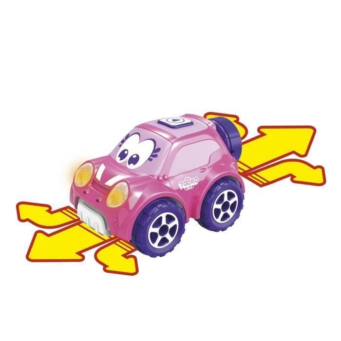 Coche teledirigido - TOOKO - FOLLOW ME - Rosa - A partir de 2 años - Efectos de luz y sonido 1 Coche teledirigido - TOOKO - FOLLOW ME - Rosa - A partir de 2 años - Efectos de luz y sonido 1