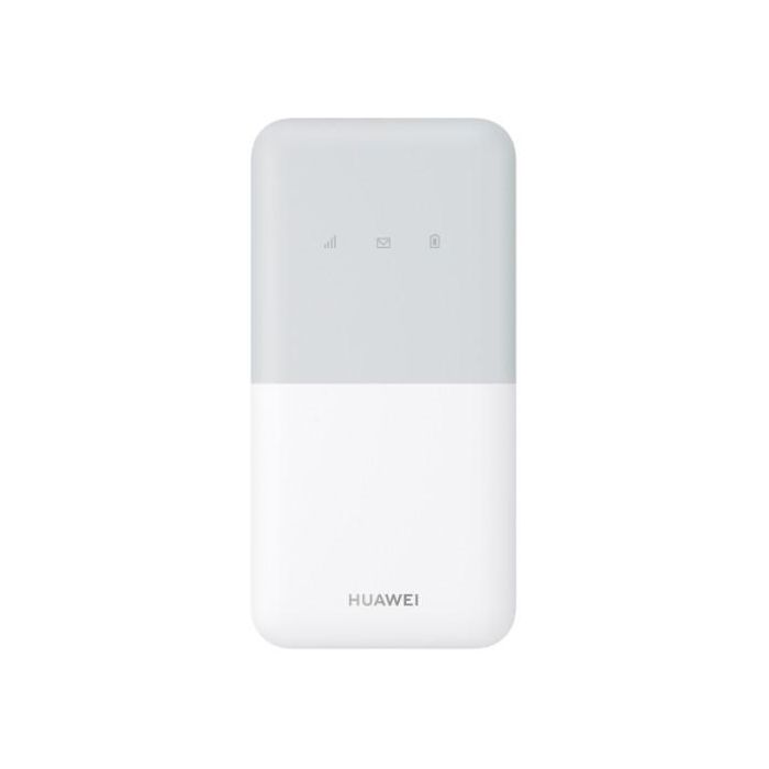 Huawei E5586 Router WiFi Móvil 4G, 300 Mbps, Router MiFi LTE Portátil Inalámbrico, con Batería, Color Blanco