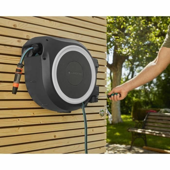 Portamanguera Gardena RollUp L Automático Pared 30 m Ø 13 mm 2 Portamanguera Gardena RollUp L Automático Pared 30 m Ø 13 mm 2