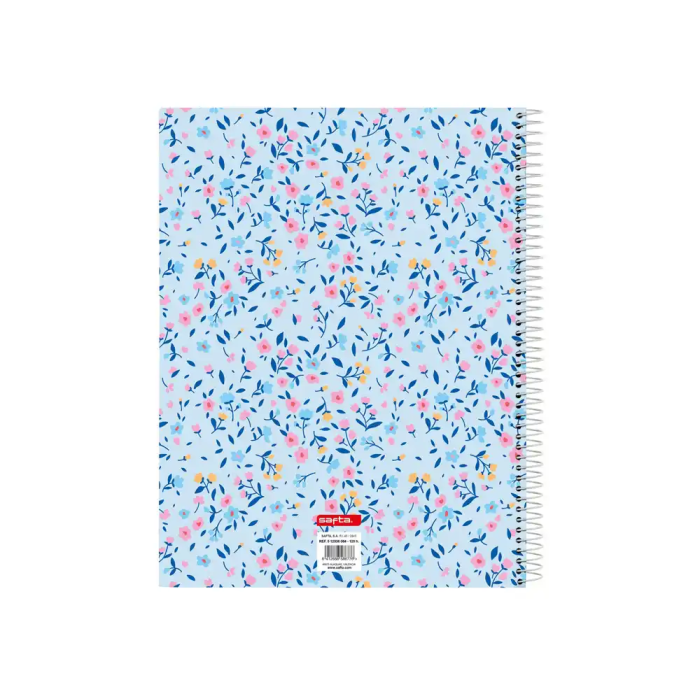 Libreta Vicky Martín Berrocal Paraíso Azul Rosa A4 120 Hojas 1