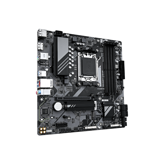 Gigabyte Placa Base B650M D3HP (rev. 1.0) AMD B650 Socket AM5 Micro ATX DDR5 para AMD Ryzen 1