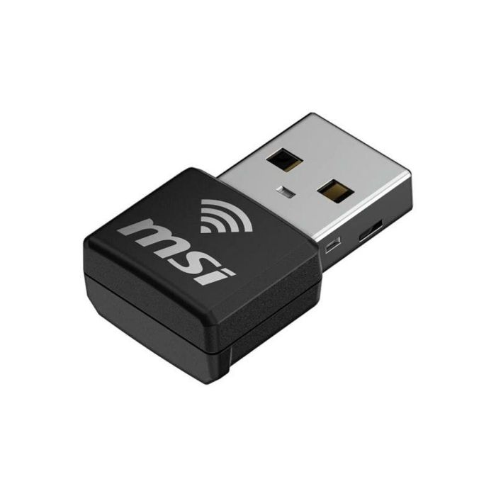 MSI Nano Adaptador Wifi6 USB GUAX18N - WiFi 6 (802.11ax), 2.4GHz/5GHz, USB 2.0, Compatible con Windows 10/11 3