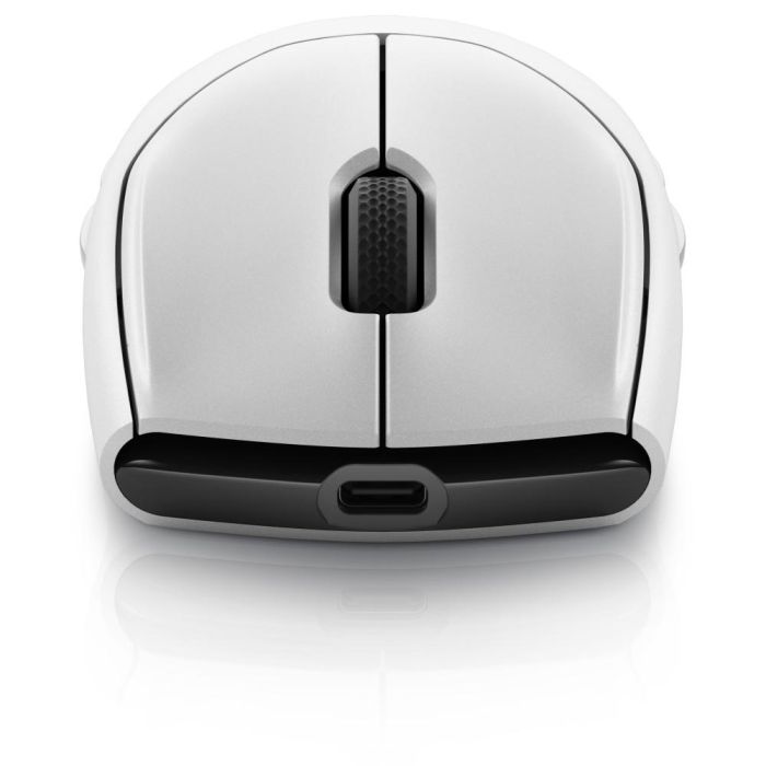 Dell Ratón Gaming Inalámbrico Tri-Mode AW720M Lunar Light 26000 DPI USB-C Bluetooth RF 420h Batería 2