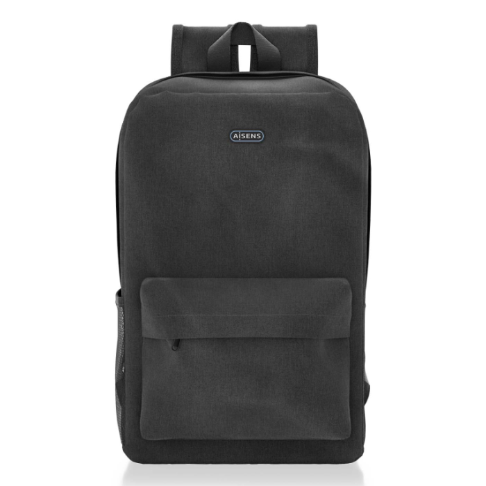 Aisens Mochila para Portátil de 15.6" Negro, Diseño Multifuncional con Compartimento Acolchado