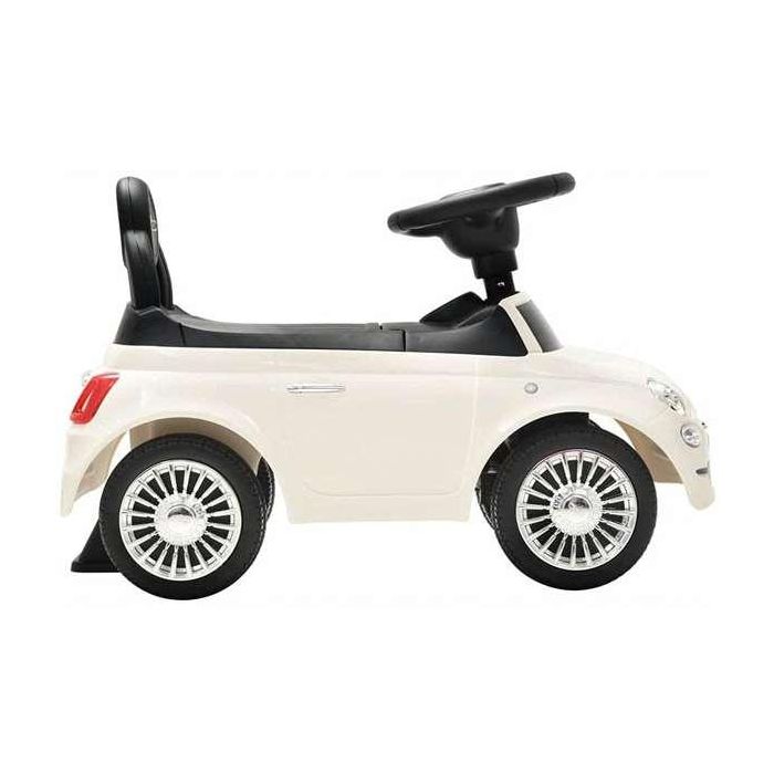 Correpasillos Fiat 500 blanco 61x38.30x28 cm 4 Correpasillos Fiat 500 blanco 61x38.30x28 cm 4