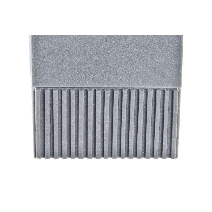 Dosificador Scandi DKD Home Decor Gris Plateado 8.5 x 17.3 x 8.5 cm 2