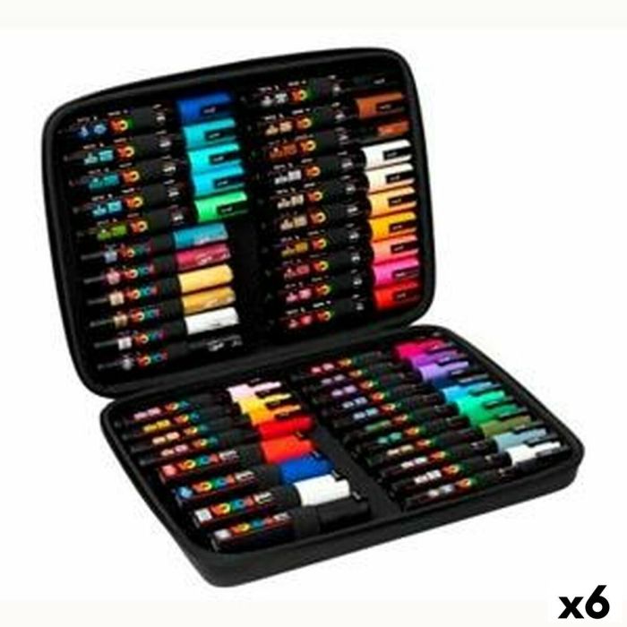 Set de Marcadores POSCA NEOPRENO Multicolor (6 Unidades)