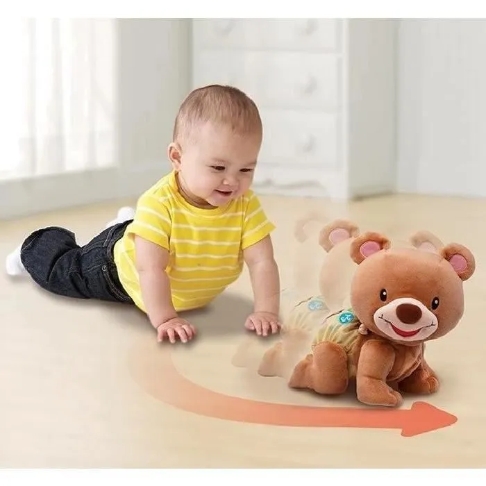Vtech Baby Oso Interactivosigue-me 1, 2, 3, Aprende Formas, Colores, Canciones y Melodías, Juguete para Bebés 9 Meses 2