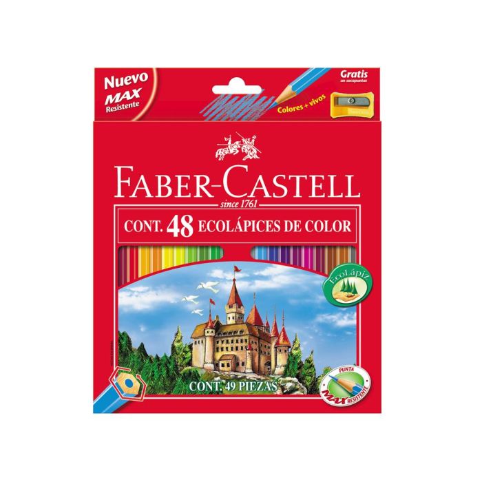 Faber Castell Lápices De Colores Classic C-Surtidos Estuche 48 Ud 1