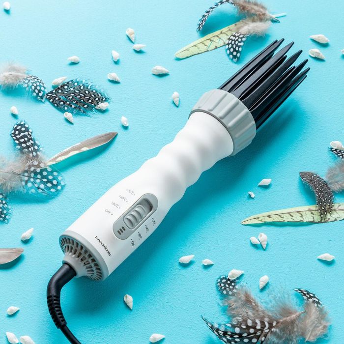 Cepillo Secador, Moldeador y Rizador de Pelo 3 en 1 Dryple InnovaGoods 550 W 6 Cepillo Secador, Moldeador y Rizador de Pelo 3 en 1 Dryple InnovaGoods 550 W 6