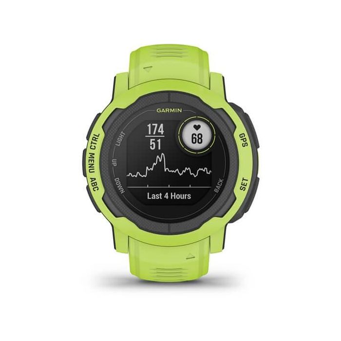 Garmin Instinct 2 Solar Reloj Inteligente GPS 45mm Verde Lima MIP Monitor Frecuencia Cardíaca Oxígeno en Sangre 1 Garmin Instinct 2 Solar Reloj Inteligente GPS 45mm Verde Lima MIP Monitor Frecuencia Cardíaca Oxígeno en Sangre 1