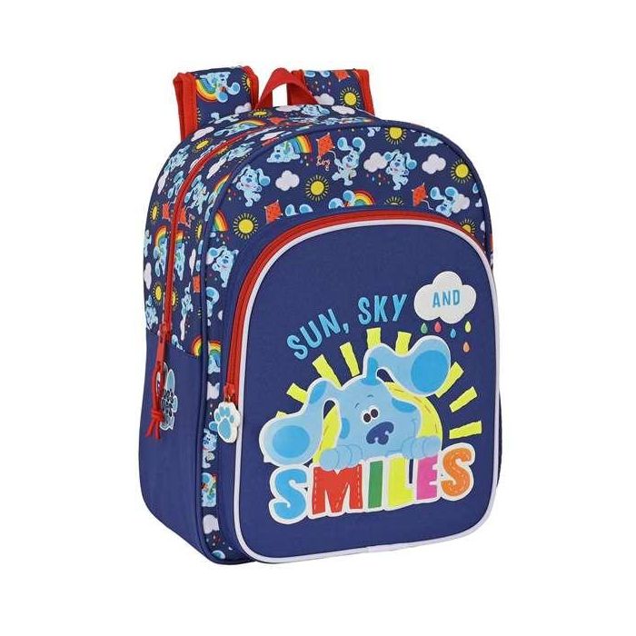 Mochila Escolar Blue's Clues Azul marino (26 x 34 x 11 cm)