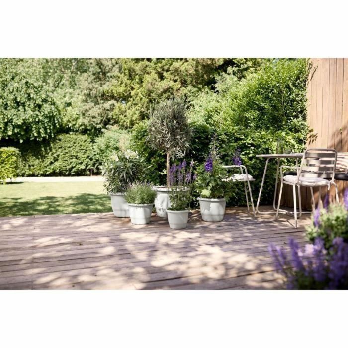 ELHO Maceta Amiga Redonda 40 Blanca Ø 39 x H 29 cm 100% reciclada ELH8711904535360 1 ELHO Maceta Amiga Redonda 40 Blanca Ø 39 x H 29 cm 100% reciclada ELH8711904535360 1