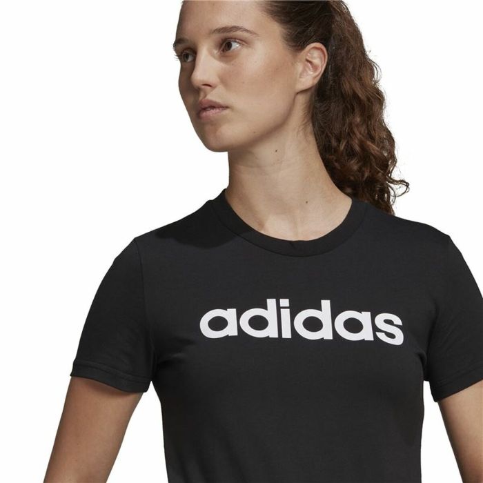 Camiseta de Manga Corta Mujer Adidas Lin T Negro (XS) 2 Camiseta de Manga Corta Mujer Adidas Lin T Negro (XS) 2