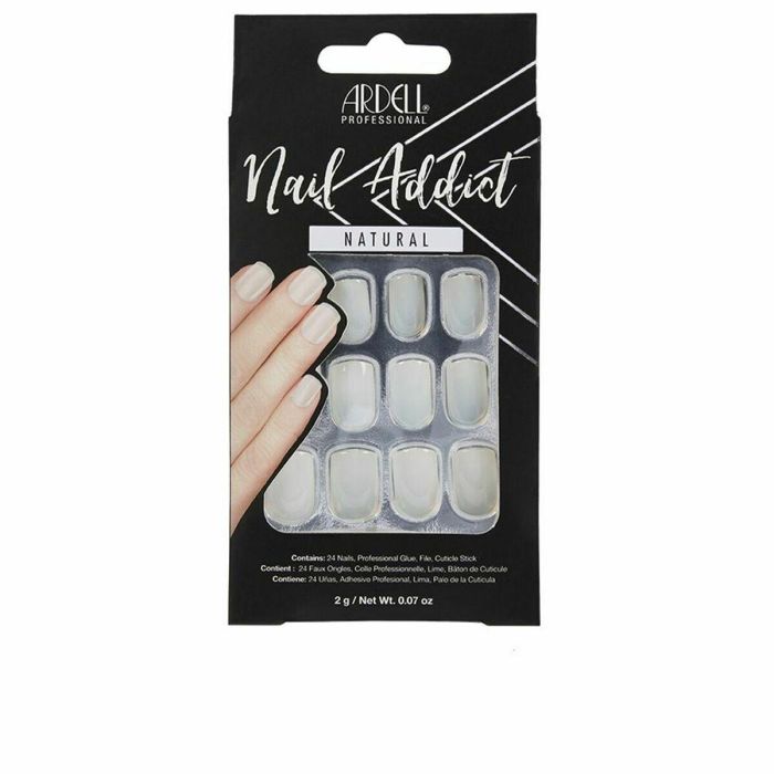 Ardell Nail Addict Natural Squared