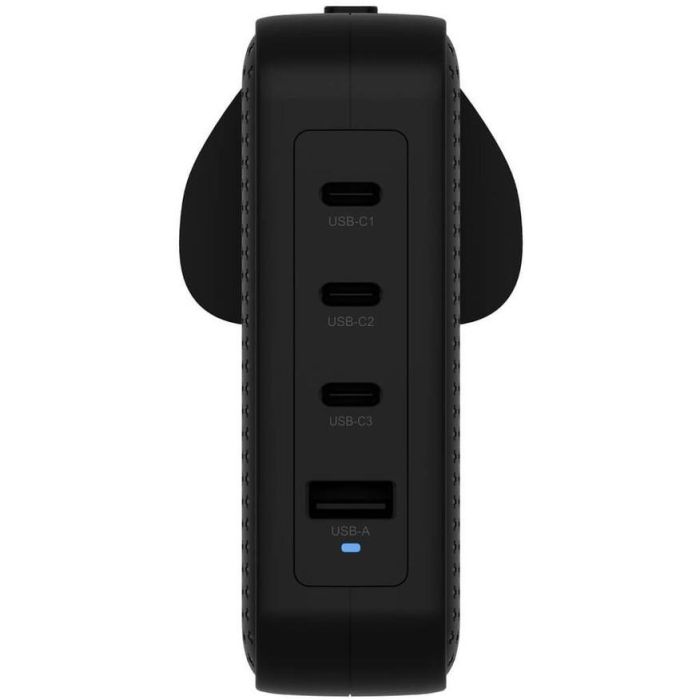 Targus Cargador GaN 140W USB-C PD 3.1 & USB-A, Carga Rápida para Portátiles, Smartphones y Tablets, Múltiples Puertos, Negro 4 Targus Cargador GaN 140W USB-C PD 3.1 & USB-A, Carga Rápida para Portátiles, Smartphones y Tablets, Múltiples Puertos, Negro 4