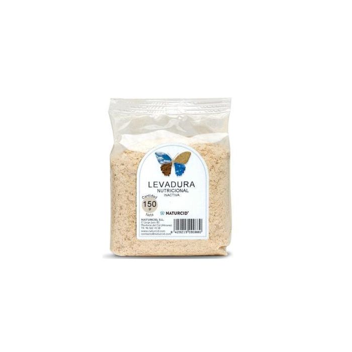 NATURCID Levadura Nutricional en Escamas 150 g - Fuente de Fibra, Proteínas y Vitaminas B - Saccharomyces cerevisiae