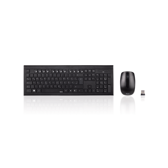 Teclado + Raton Hama Cortino Inalambrico Teclado + Raton Hama Cortino Inalambrico