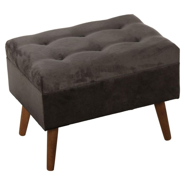 Banqueta Alexandra House Living Negro Madera 60 x 45 x 40 cm Arcón