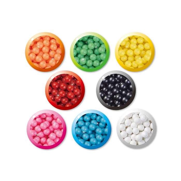 Epoch Set de Abalorios Sólidos Aquabeads con Más de 800 Abalorios para Niños a partir de 4 Años 1