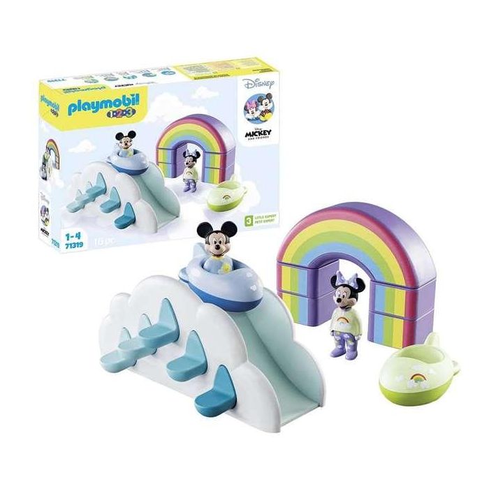 Playmobil Disney Mickey y Minnie Casa en las Nubes 1.2.3 1