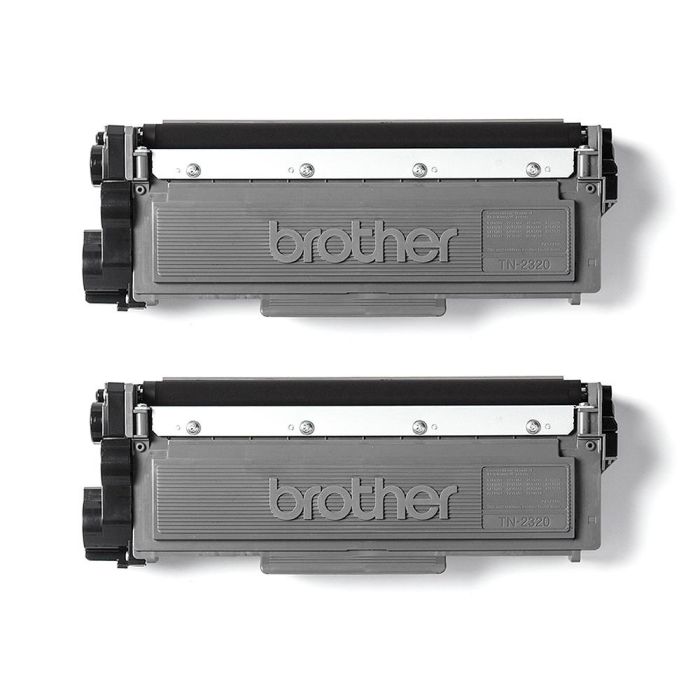 Toner Brother Tn-2320 Dcpl2520Dw -2540D- Mfcl2700Dw - 2720Dw - 2740Dw Negro 2600 Paginas Pack 2 Unidades 3