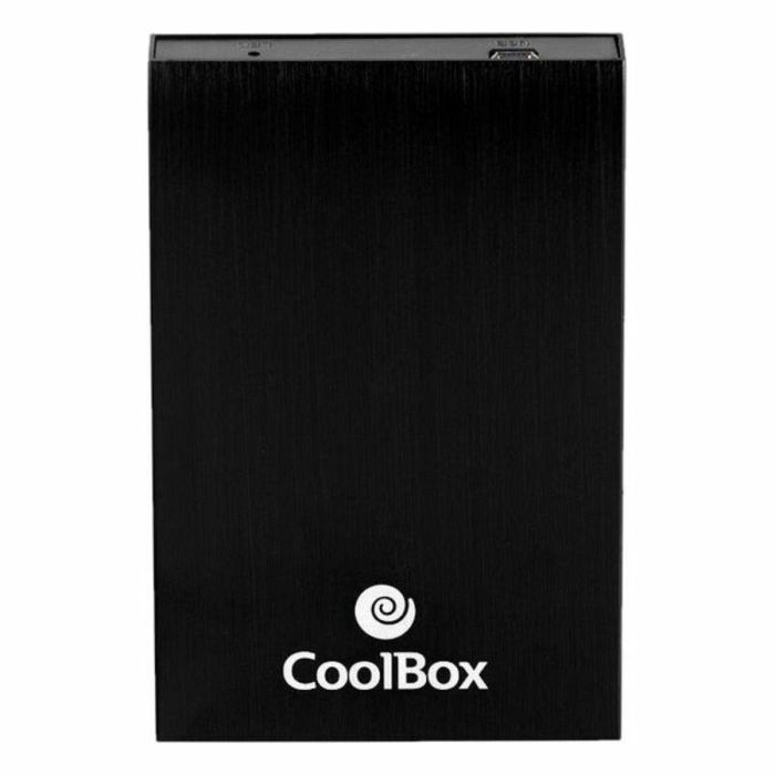 Carcasa para Disco Duro CoolBox SlimChase 2512 2,5" Negro 2