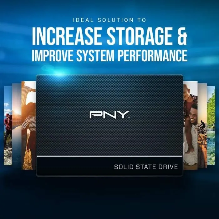 Pny CS900 SATA SSD Disco 2.5" 250GB 4