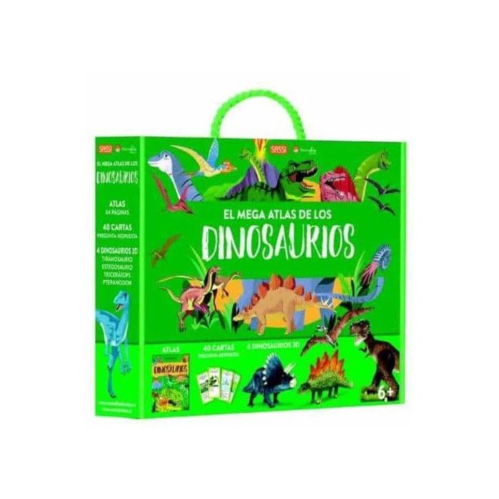 Mega Atlas Sassi Manolito Books Dinosaurios