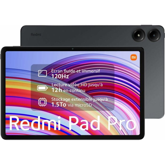 Tablet Xiaomi Redmi Pad Pro 12,1" Qualcomm Snapdragon 7s gen 2 8 GB RAM 256 GB Gris Tablet Xiaomi Redmi Pad Pro 12,1" Qualcomm Snapdragon 7s gen 2 8 GB RAM 256 GB Gris