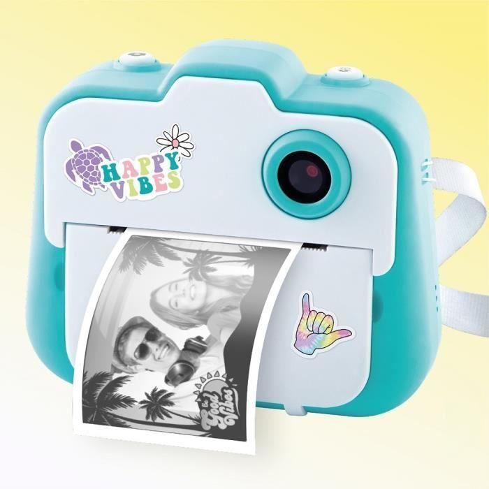 Canal Toys CLK 001 Cámara de impresión instantánea 3 en 1 para niños: fotos al instante, personaliza con marcadores y pegatinas, impresión térmica sin tinta 2 Canal Toys CLK 001 Cámara de impresión instantánea 3 en 1 para niños: fotos al instante, personaliza con marcadores y pegatinas, impresión térmica sin tinta 2