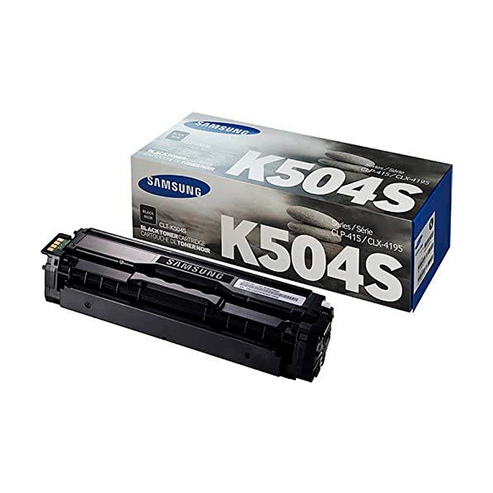 Samsung CLT-K504S Tóner Negro Original para CLP-415 / CLX-4195 / SL-C1453 / C1454 / SL-C1404 / C1810 - 2500 Páginas 1