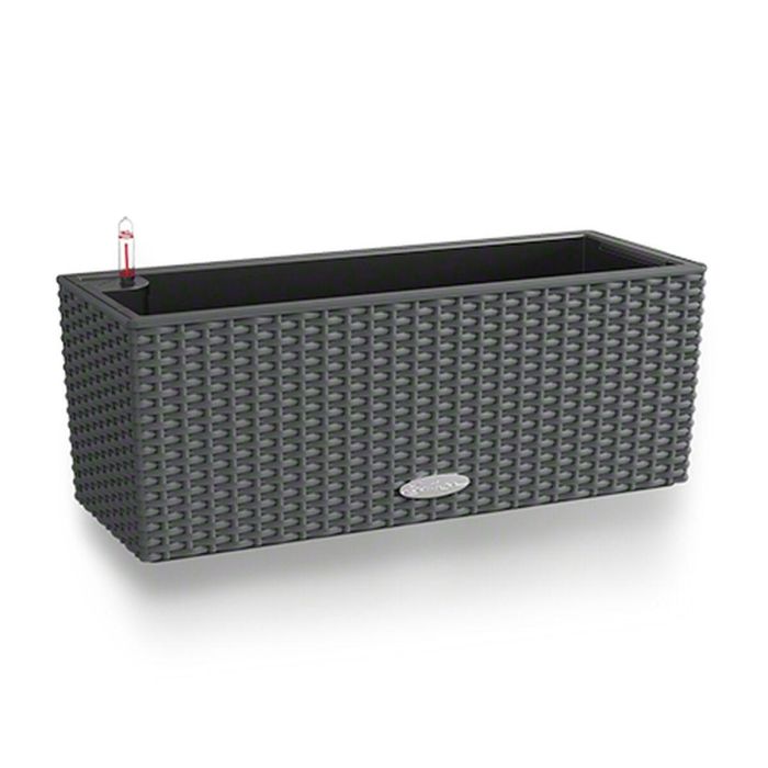 Lechuza LEC4008789156020 Jardinera Balconera Cottage 50 cm, Rectangular, Granito, con Reserva de Agua 5 Lechuza LEC4008789156020 Jardinera Balconera Cottage 50 cm, Rectangular, Granito, con Reserva de Agua 5