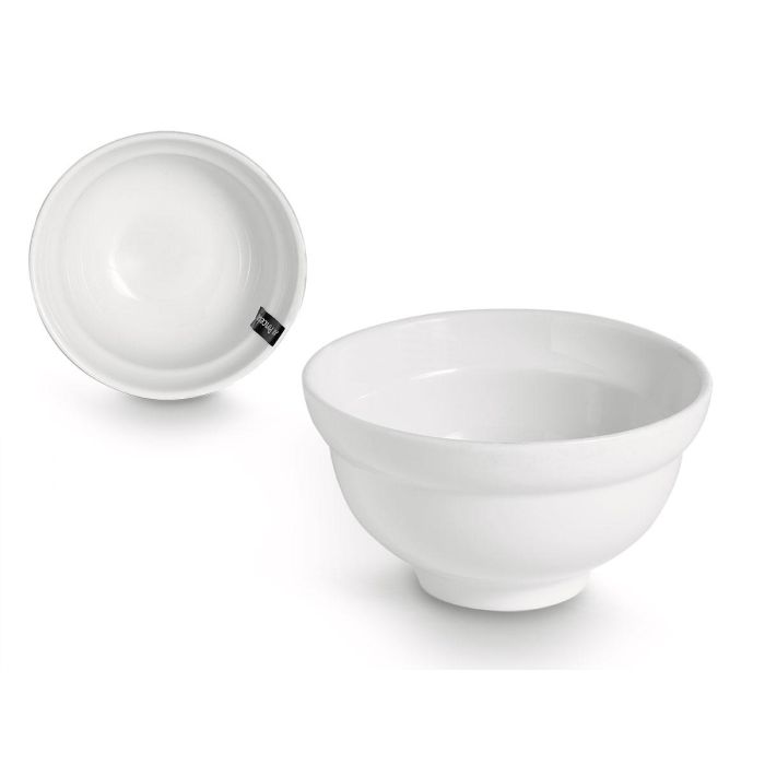 Bol Forma Porcelana Blanca Arte Regal 16X9CM (24 Unidades) Bol Forma Porcelana Blanca Arte Regal 16X9CM (24 Unidades)