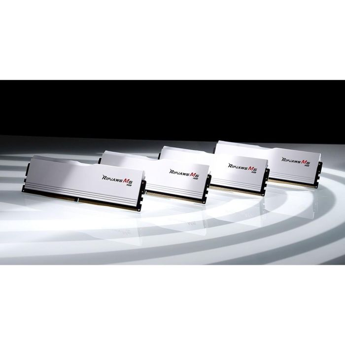 G.Skill F5-6000J3238G32GX2-RM5RW 64 GB (2x32 GB) DDR5-6000MHz CL32 DIMM Dual-Kit Ripjaws M5 RGB Intel XMP 4 G.Skill F5-6000J3238G32GX2-RM5RW 64 GB (2x32 GB) DDR5-6000MHz CL32 DIMM Dual-Kit Ripjaws M5 RGB Intel XMP 4