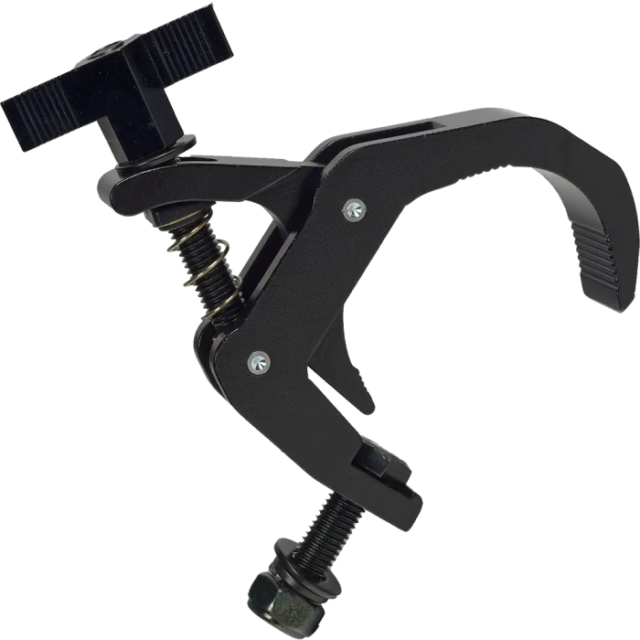 Algamlight Ganchos Universales Negros Pack De 24, Metal, Aluminio, ø42-60mm, Carga Máxima 100 Kg 1