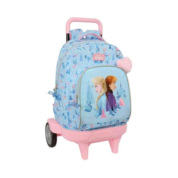 Mochila Escolar con Ruedas Frozen Ice magic Azul 33 x 45 x 22 cm 0 Mochila Escolar con Ruedas Frozen Ice magic Azul 33 x 45 x 22 cm 0