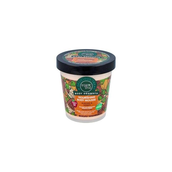 ORGANIC SHOP Mousse Corporal Nutritiva Almendra-Miel 450Ml ORGANIC SHOP Mousse Corporal Nutritiva Almendra-Miel 450Ml