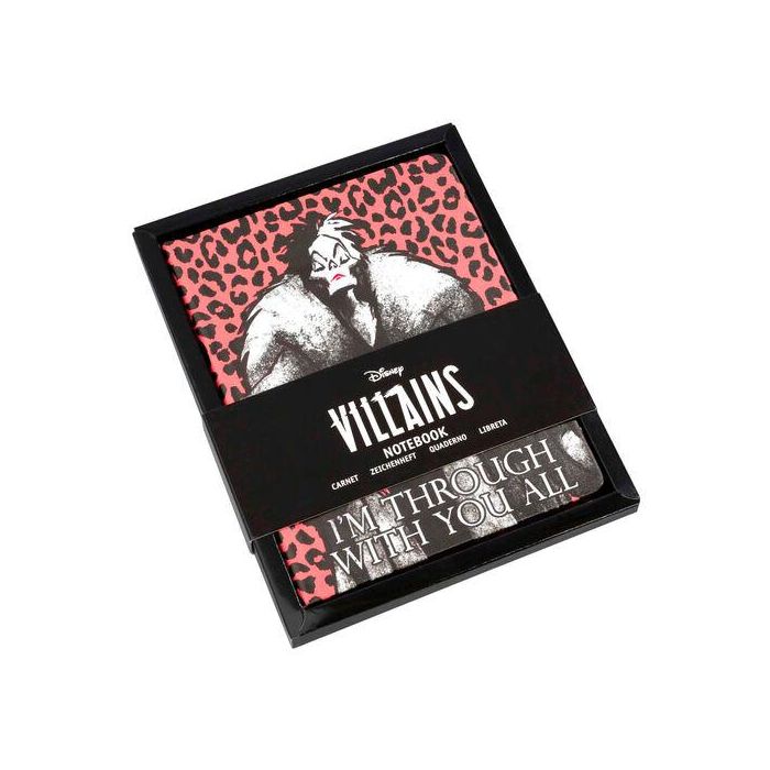 Libreta Disney Villanos Cruella Vil 1 Libreta Disney Villanos Cruella Vil 1