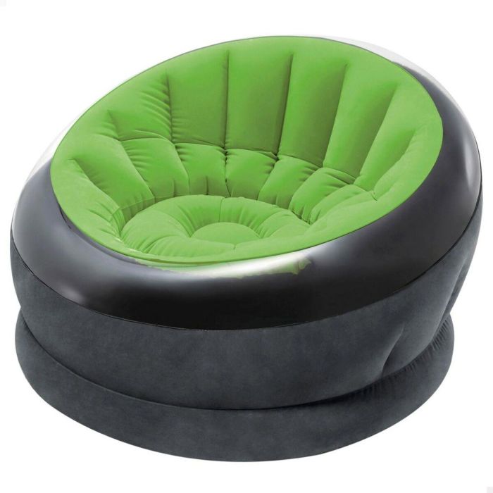 Sillón Hinchable Intex Empire Verde 112 x 109 x 60 cm (3 Unidades) 3 Sillón Hinchable Intex Empire Verde 112 x 109 x 60 cm (3 Unidades) 3