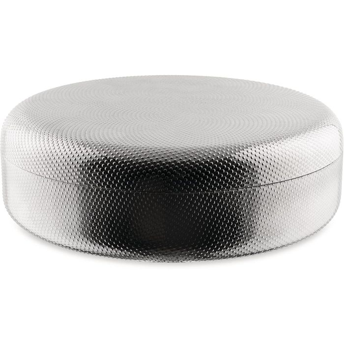 Alessi Caja Portaobjetos de Acero 18/10 23 cm JM01/23 T - 8x23x23 cm Alessi Caja Portaobjetos de Acero 18/10 23 cm JM01/23 T - 8x23x23 cm