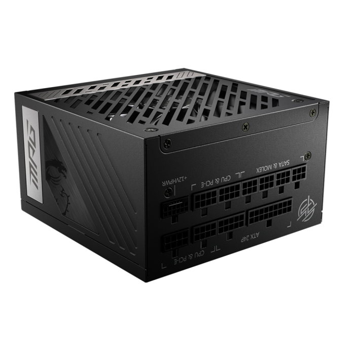 MSI MPG A1000G PCIE5 unidad de fuente de alimentación 1000 W 20+4 pin ATX ATX Negro MSI MPG A1000G PCIE5 unidad de fuente de alimentación 1000 W 20+4 pin ATX ATX Negro
