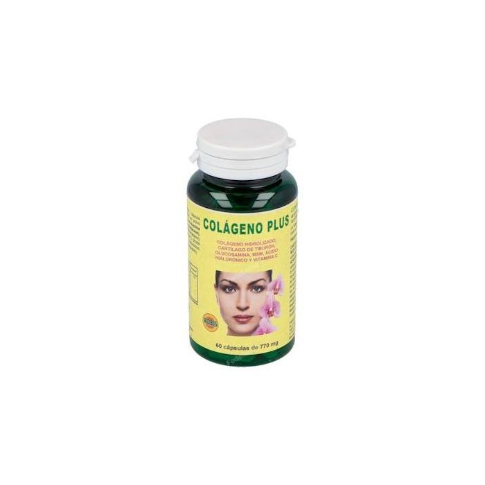 ROBIS Colágeno Plus con Cartílago de Tiburón, Glucosamina, MSM y Ácido Hialurónico 60 Cápsulas