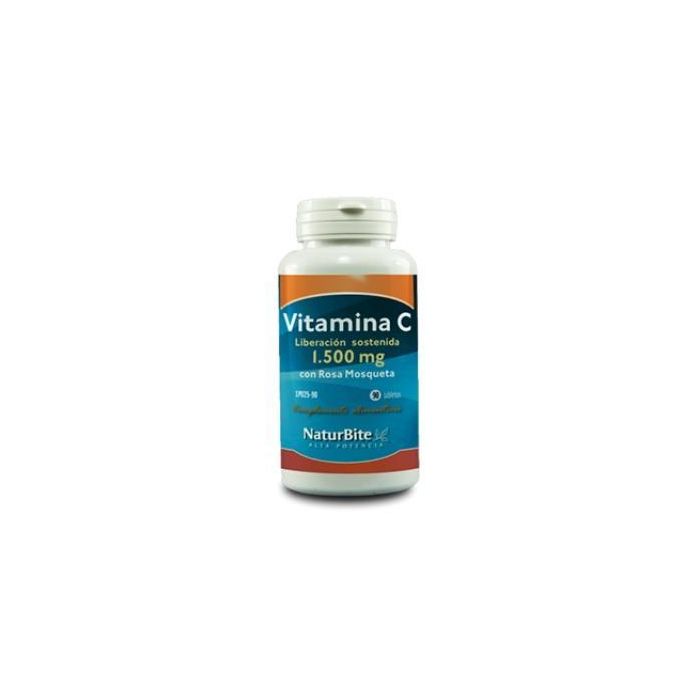 Vitamina C 1500Mg. Con Rosa Mosqueta Lib.S 90Comp. Vitamina C 1500Mg. Con Rosa Mosqueta Lib.S 90Comp.