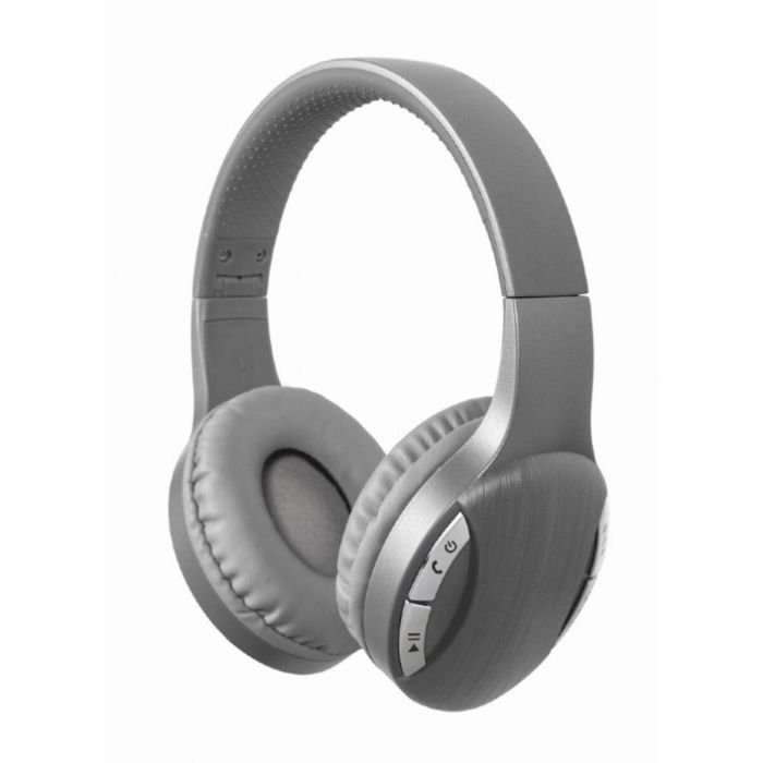 Gembird BTHS-01-SV auricular y casco Auriculares Inalámbrico y alámbrico Diadema Llamadas/Música MicroUSB Bluetooth Plata Gembird BTHS-01-SV auricular y casco Auriculares Inalámbrico y alámbrico Diadema Llamadas/Música MicroUSB Bluetooth Plata