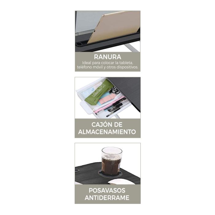 Mesa Plegable de Madera y Metal Confortime - Inde (6 Unidades) 2 Mesa Plegable de Madera y Metal Confortime - Inde (6 Unidades) 2