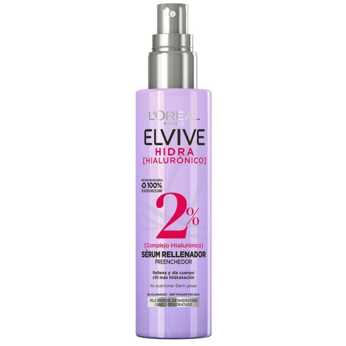 L'Oréal Paris Elvive Hidra Hialurónico Sérum Rellenador 150 ml - Hidratación Intensa y Volumen 0 L'Oréal Paris Elvive Hidra Hialurónico Sérum Rellenador 150 ml - Hidratación Intensa y Volumen 0