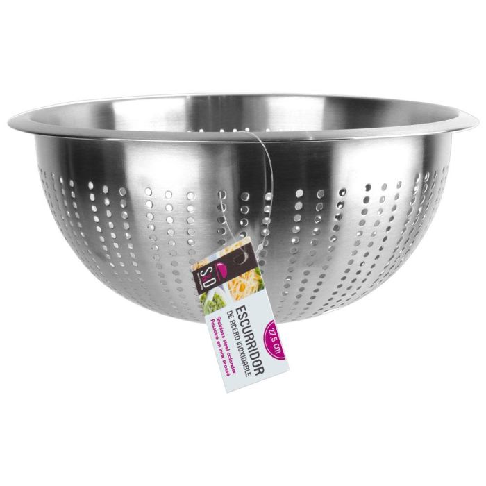 Saveur et Degustation Escurridor de Acero Inoxidable Cepillado Diámetro 27.5 cm 0 Saveur et Degustation Escurridor de Acero Inoxidable Cepillado Diámetro 27.5 cm 0