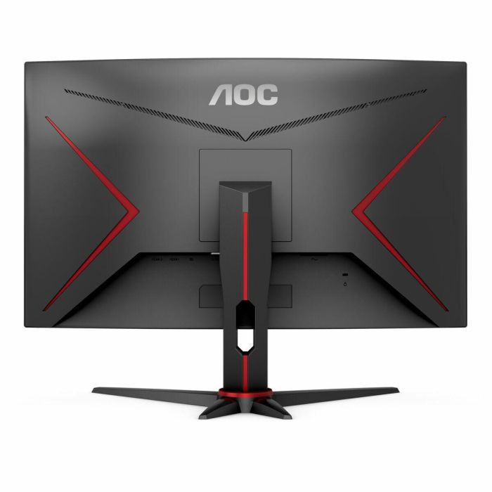 Aoc Monitor Led 23.6 Pulgadas C24 gr2Ae Full HD, Curvo, 165Hz, FreeSync, 1ms, VA, Negro/Rojo 3