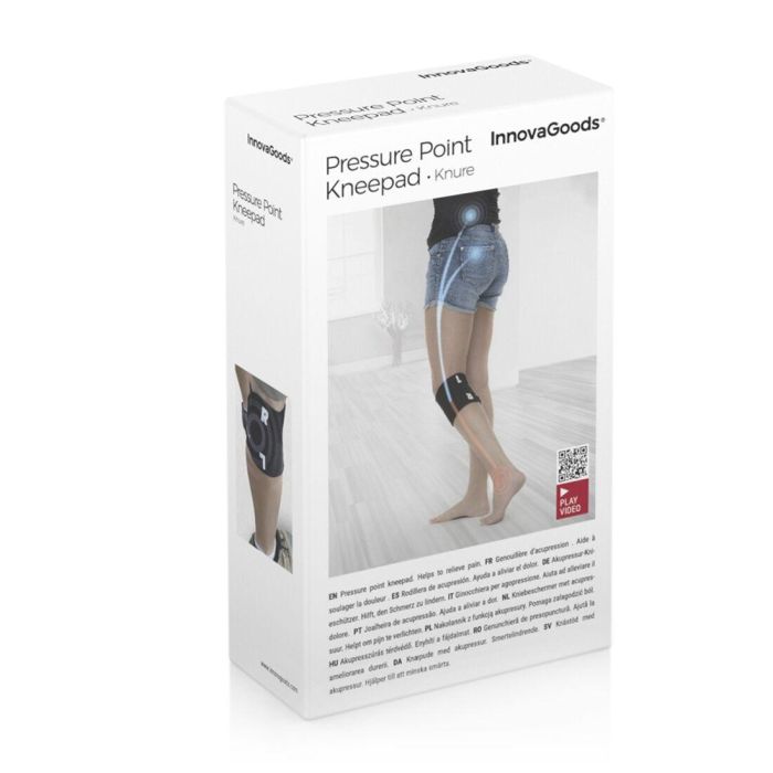 Rodillera de Acupresión Knure InnovaGoods 1 unidad 1 Rodillera de Acupresión Knure InnovaGoods 1 unidad 1